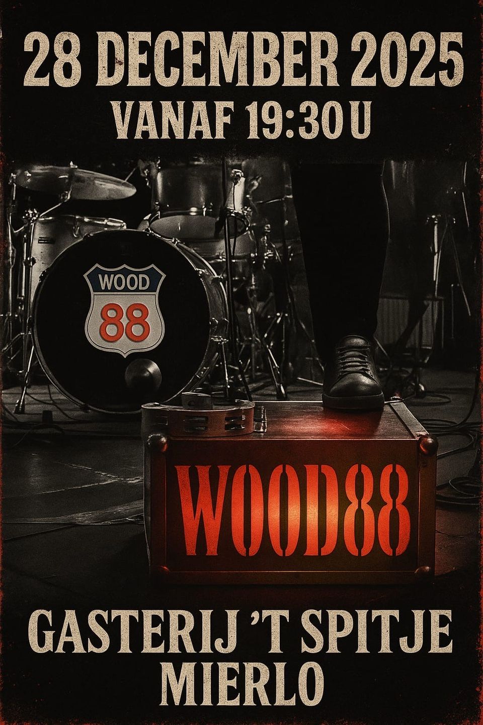 Wood88 live bij 't Spitje