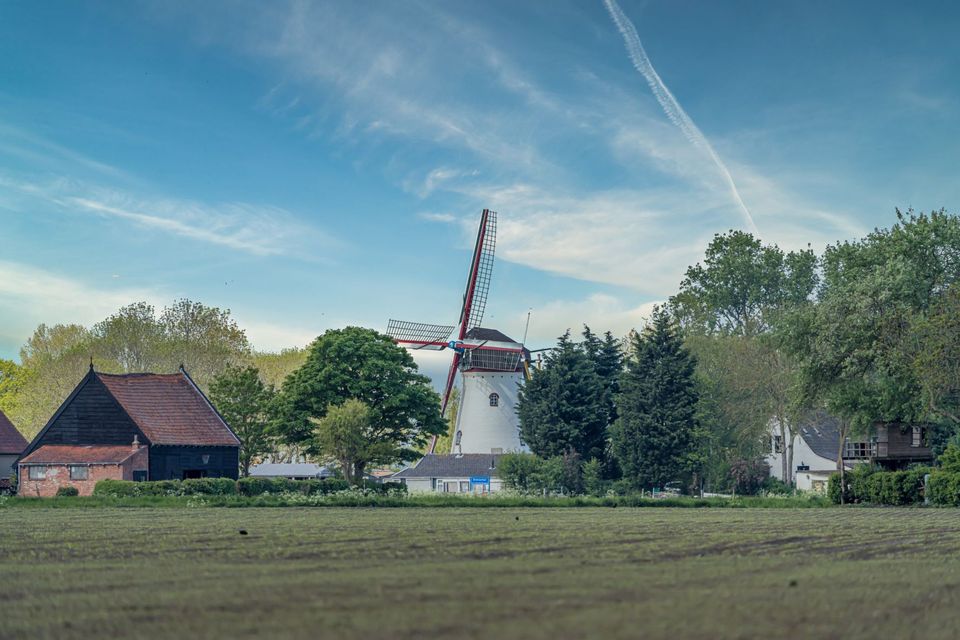 Op-Schouwen-Duiveland-Dorp-Dreischor-Molen