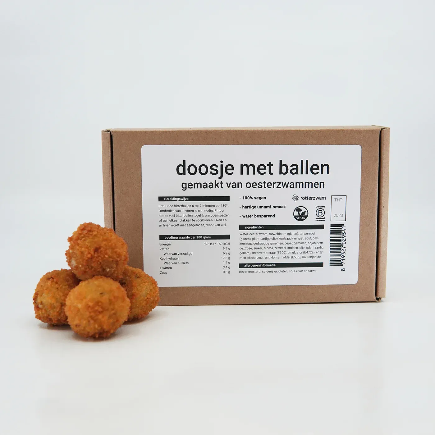 Producten van Oesterzwammenkwekerij kwekerij van Lieshout