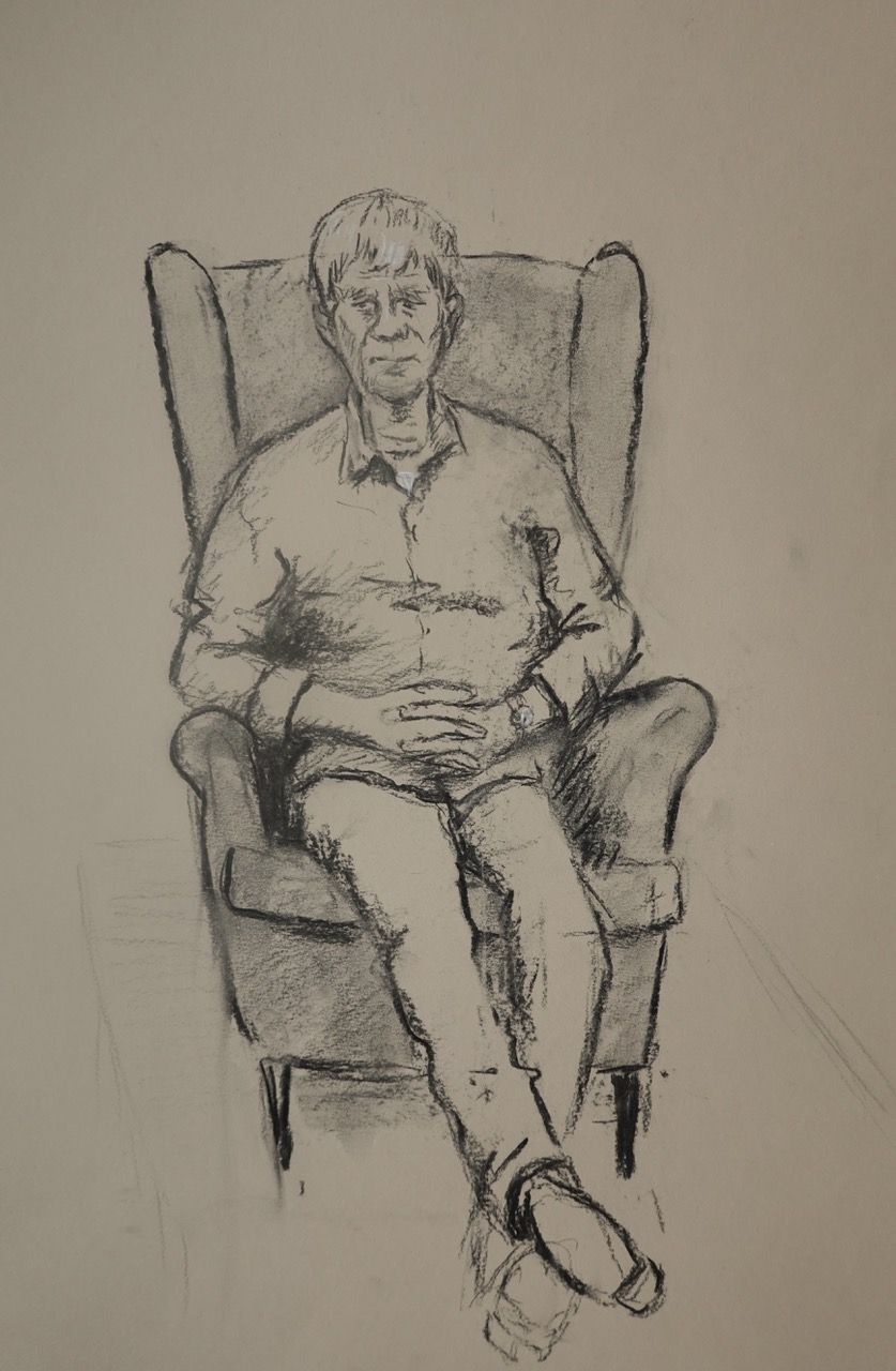 Schets van persoon