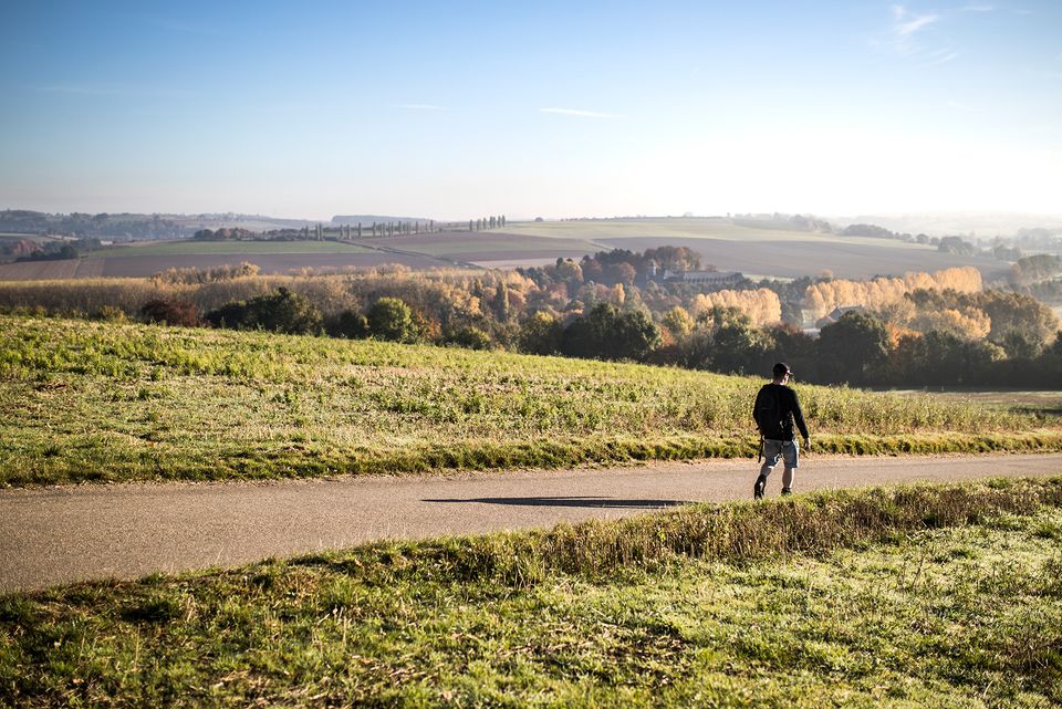 Wandelen door het Heuvelland