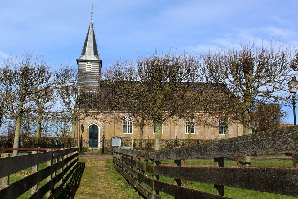 Een kerk in Sandfirden.
