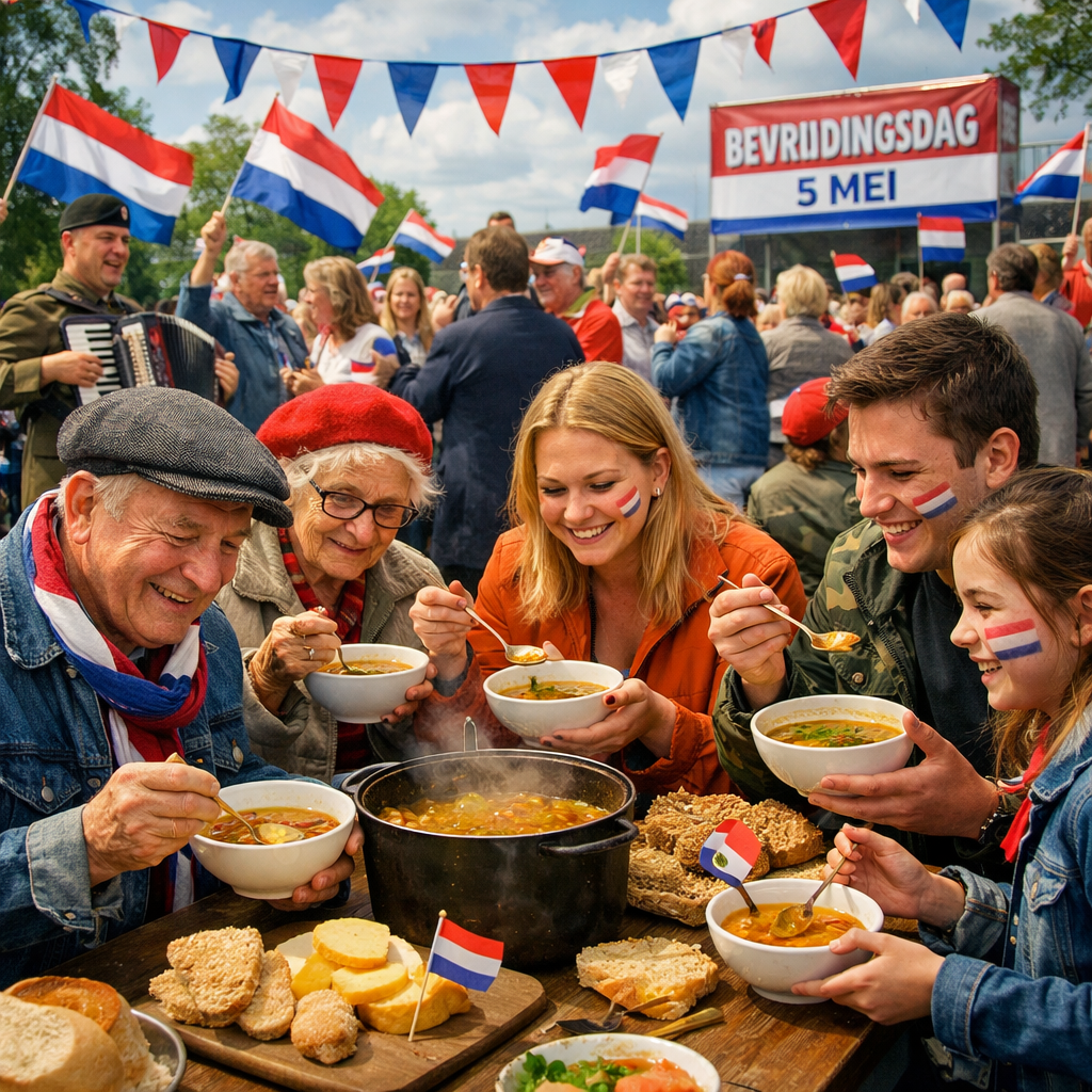 bevrijdingsdag en vrijheidssoep