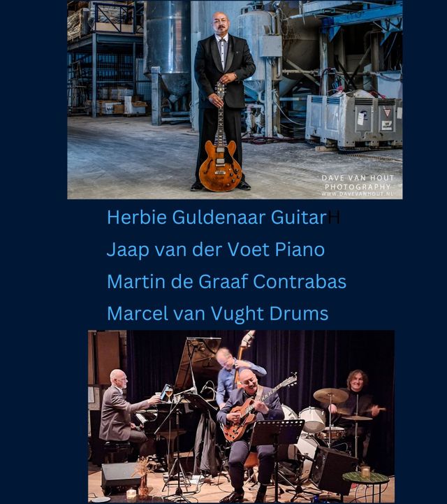 Affiche Het Dorp Be(leeft) - Herbie Guldenaar Quartet