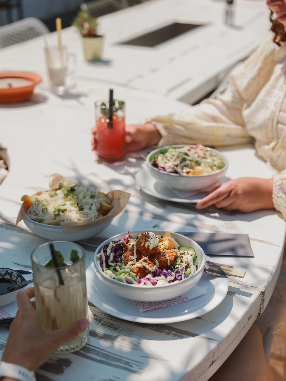 Maaltijden bij Beachclub Looxs