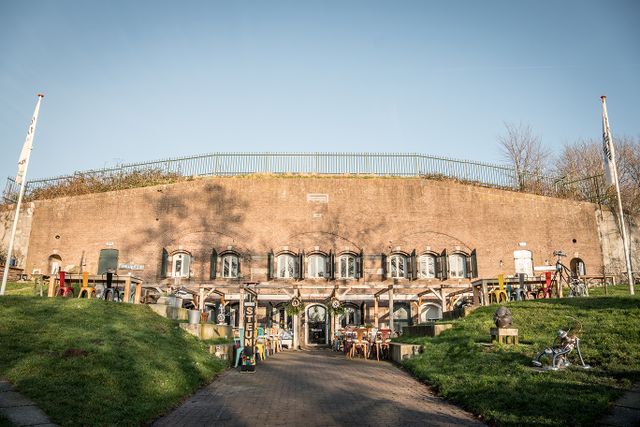 Voorzijde Fort Maarsseveen