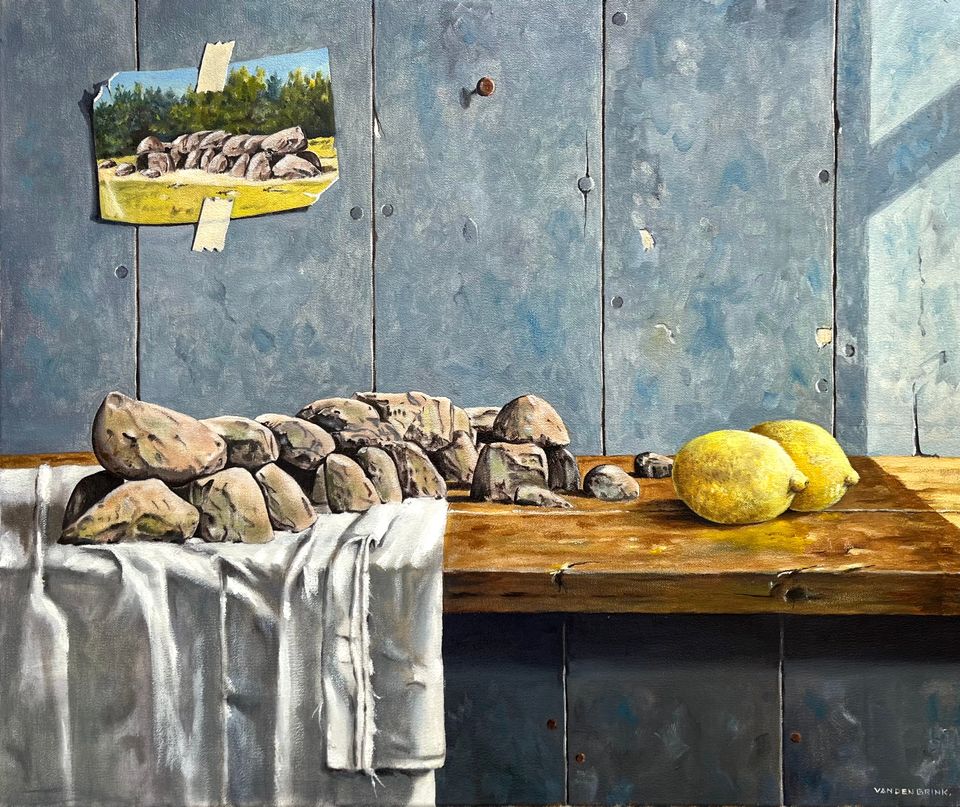 Solo-expositie van surrealist Jan van den Brink (1939-2020)