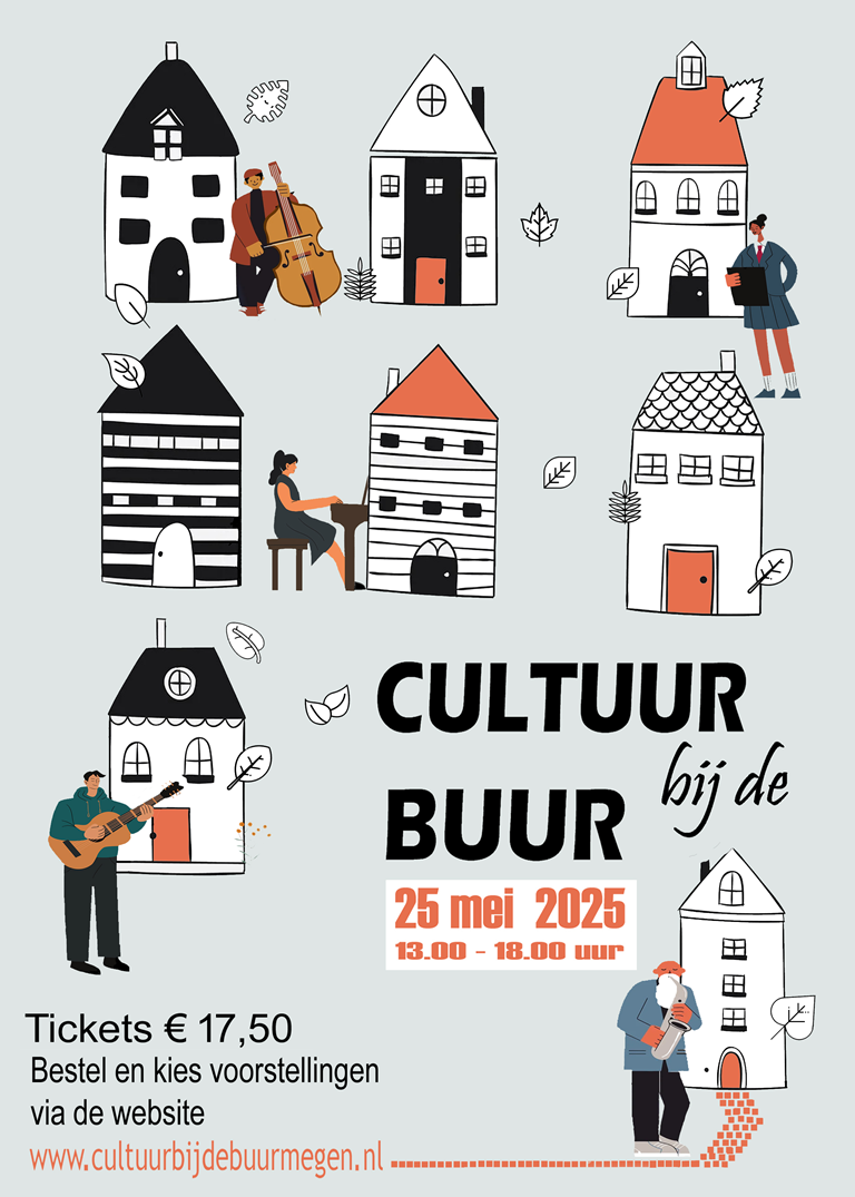 Poster Cultuur bij de Buur