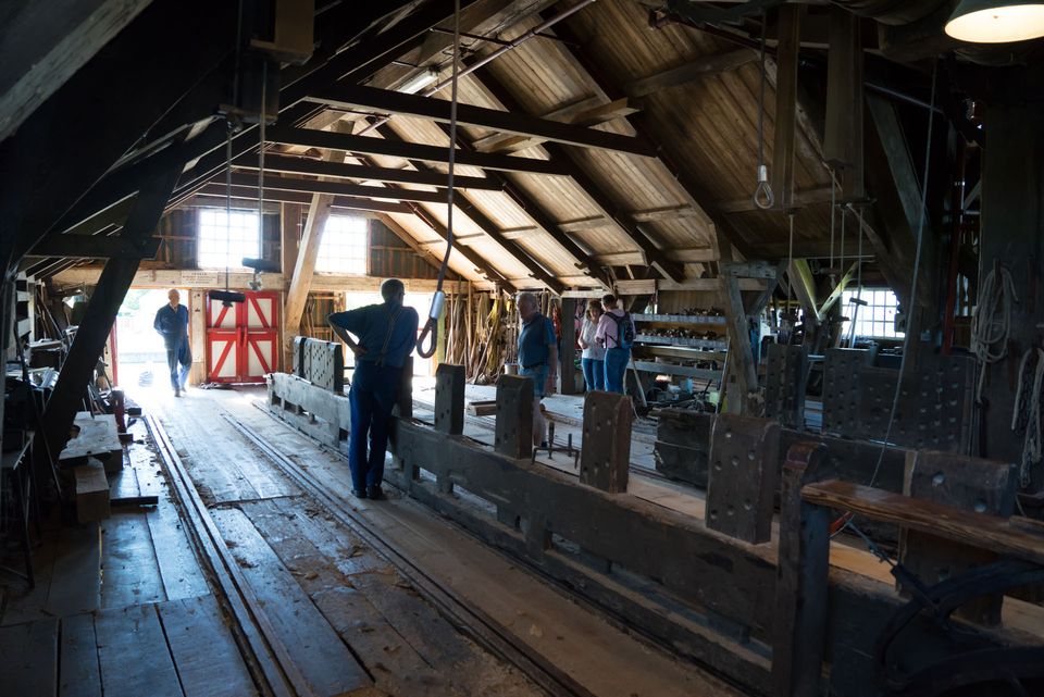 stedentrip ijlst 
binnenkant houtzaagmolen