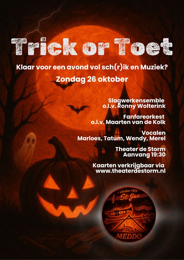 Concert | Sint Jan | Trick or Toet