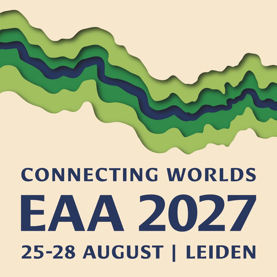 Logo 33rd Annual Meeting of European Association of Archaeologists for Leiden 2027