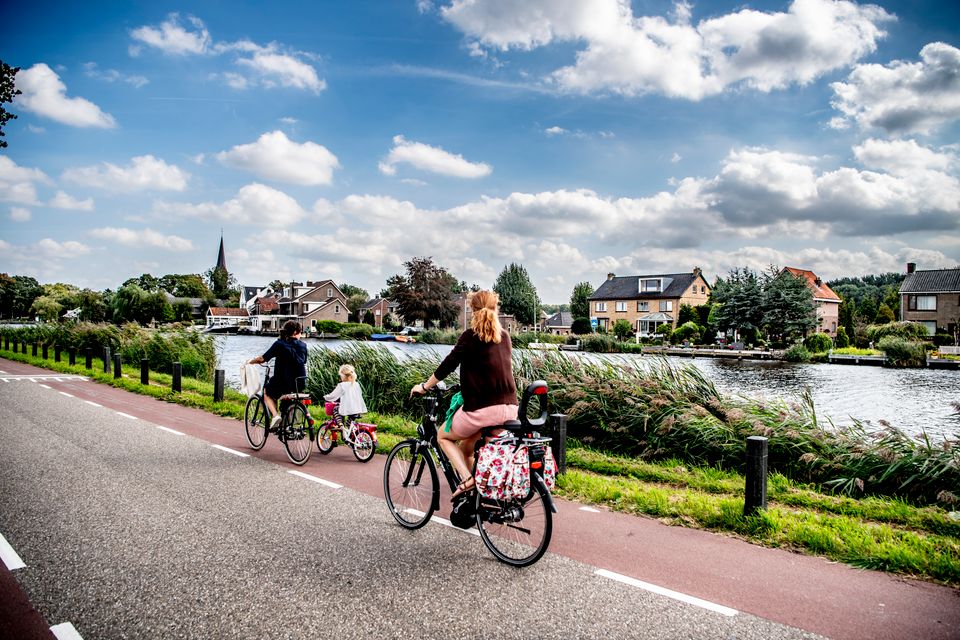 fietsen langs de amstel