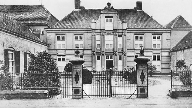 het Hof van Solms in gebruik als verzorgingshuis van de Zusters Franciscanessen