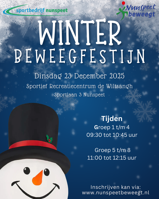 winter beweegfestijn