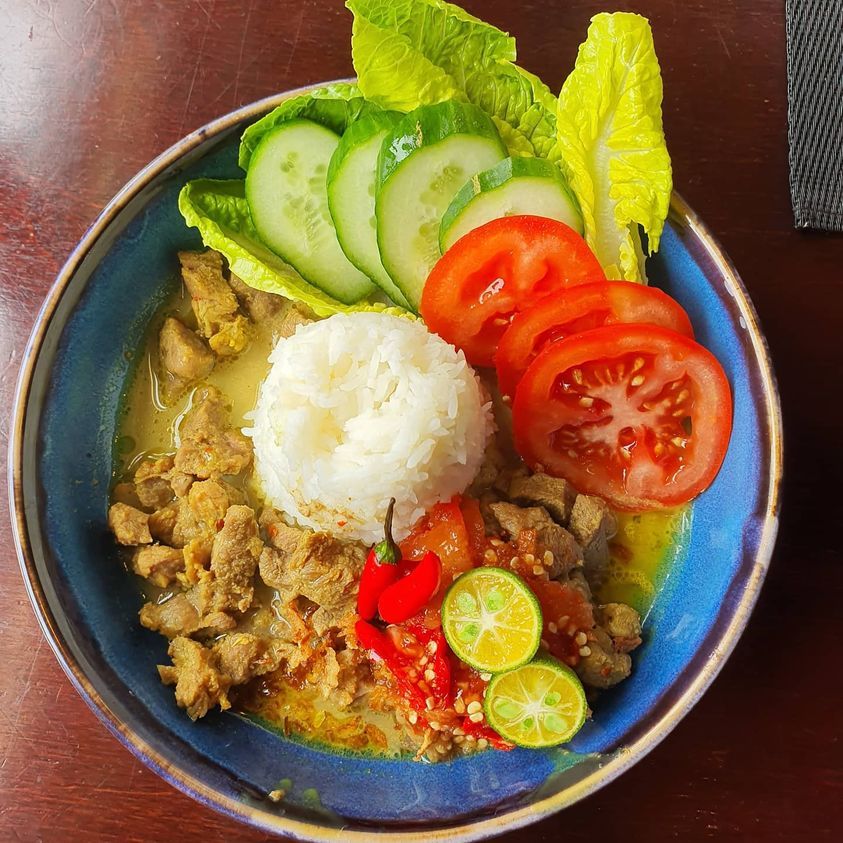 Een heerlijke lunch bij Pondok Makan Yati