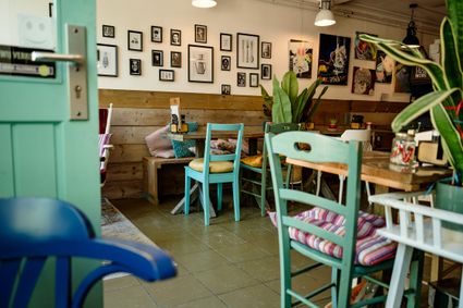 Foto van interieur van Tante Zas