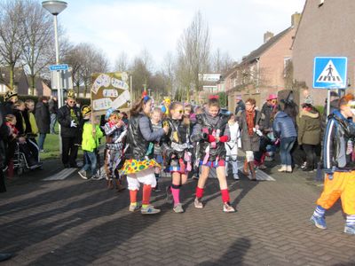 kindercarnavalsoptocht in skon orre gat