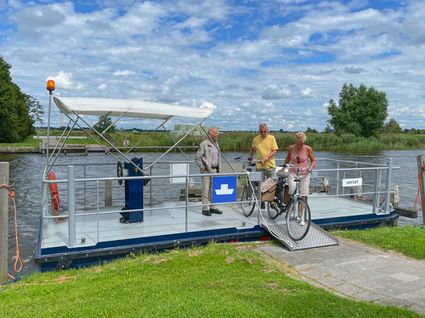 Passagiers worden gastvrij overgezet