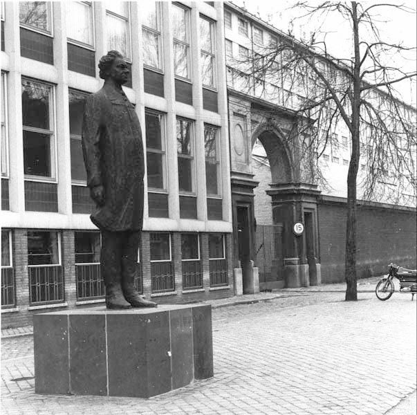 Beeld van Petrus Regout in Maastricht in 1966