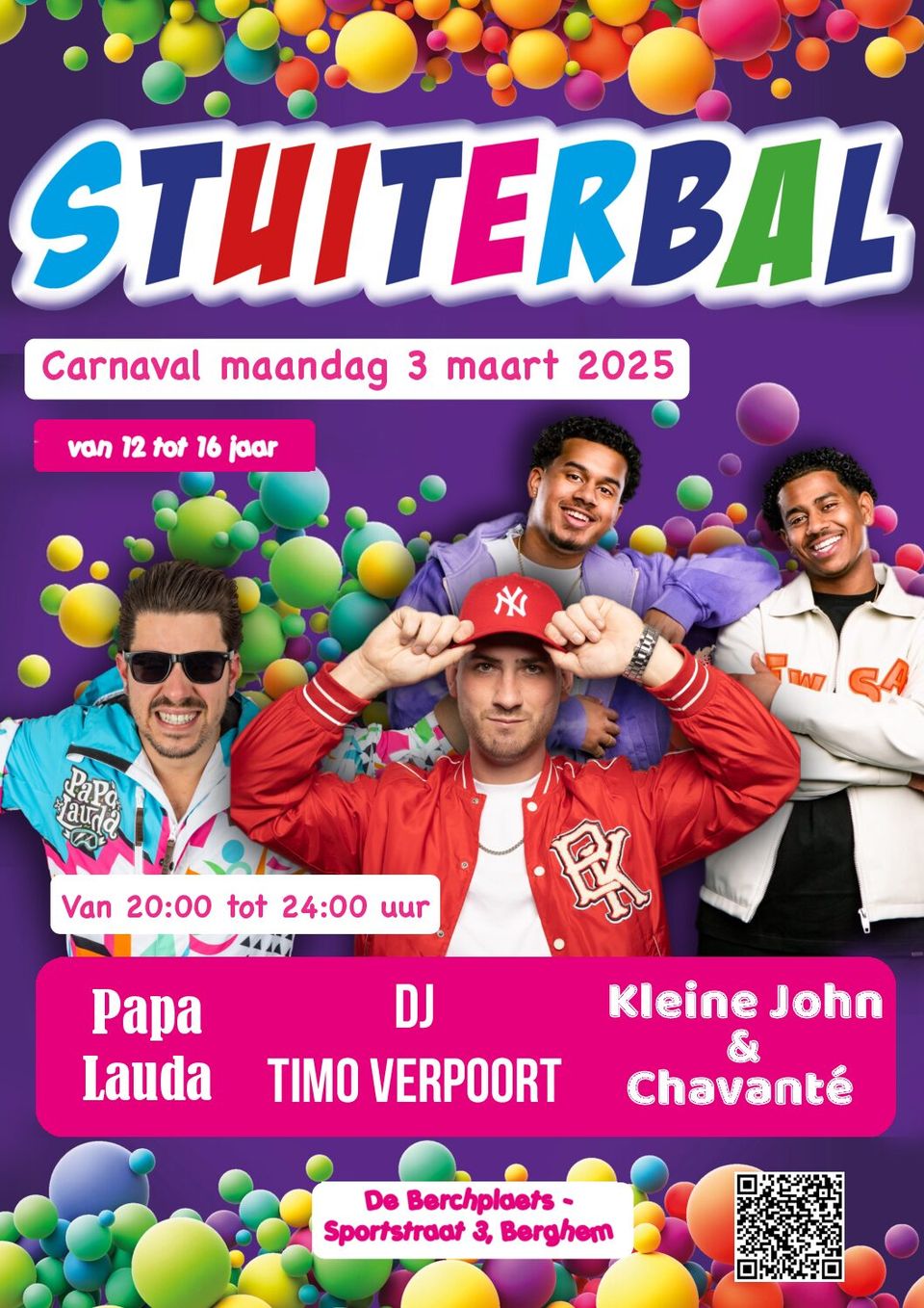 Poster Stuiterbal bij de Berchplaets