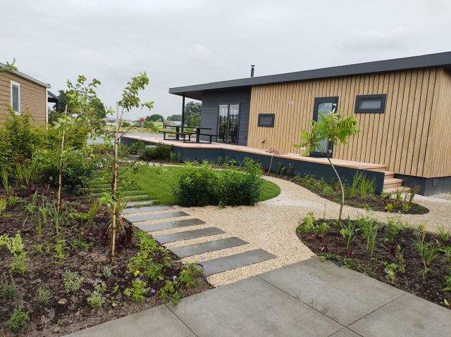 Chalets van camping Markdal in Standdaarbuiten