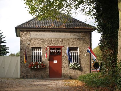 Het bronhuis van de Drususput in Hoch-Elten. (RomeinenNU)