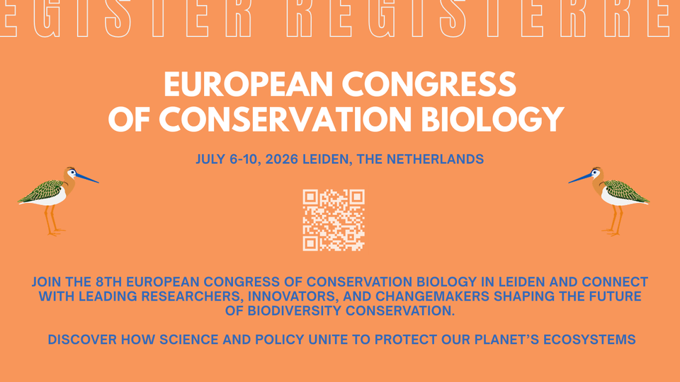 Banner voor European Congress of Conservation Biology