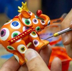 Kerstornament olifantje