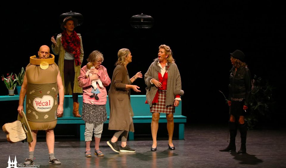 Scène uit de voorstelling De Goate van Teater Snits
