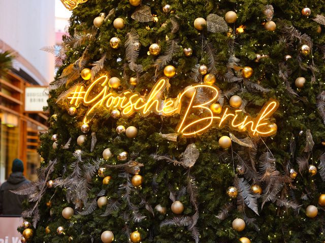 Gooische Brink in kerstsferen