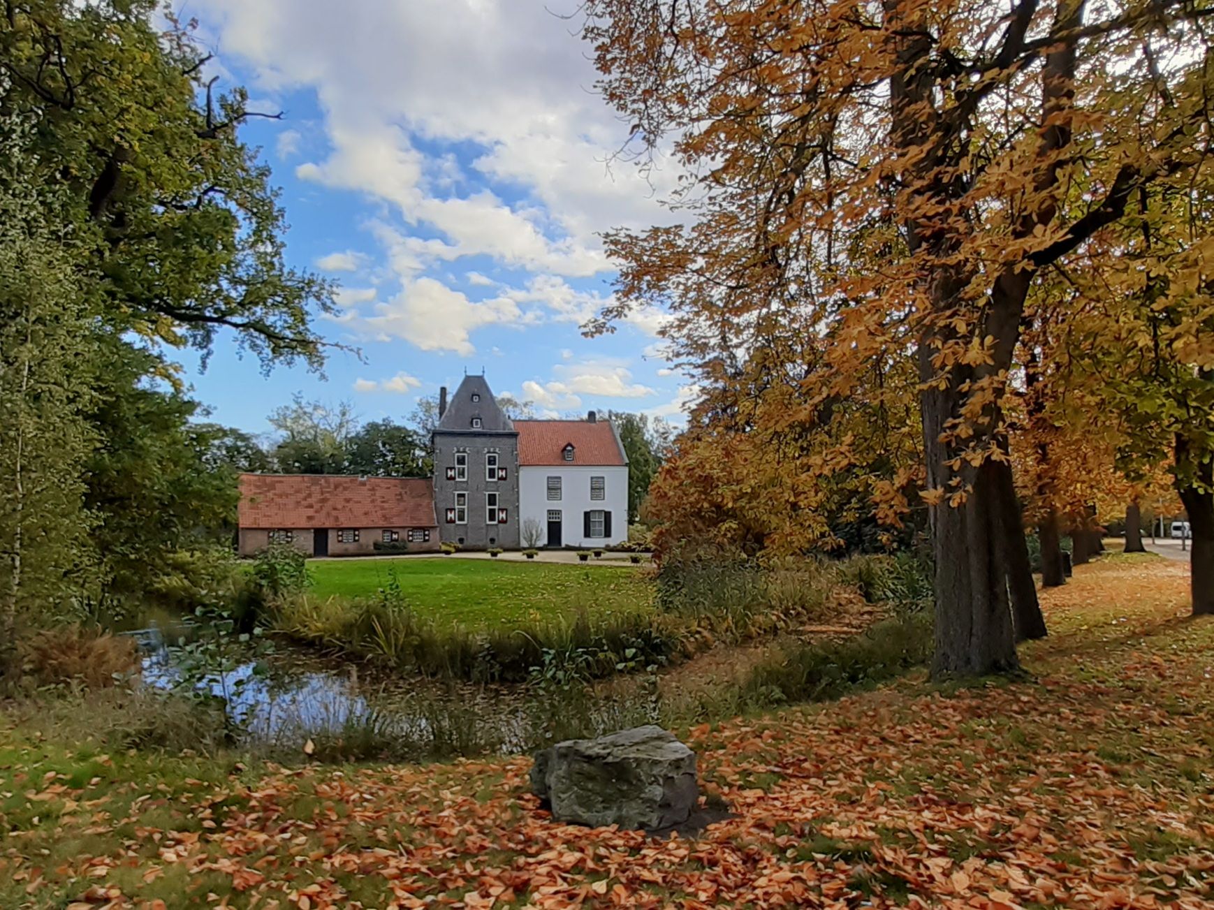 Schlossgebiet spaziergang Deurne - Schloss