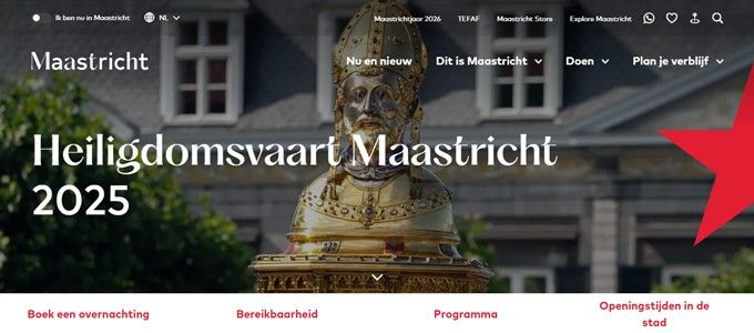 Landingspagina Heiligdomsvaart