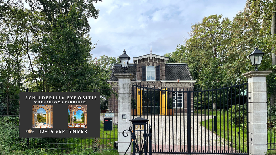 Solo-expositie van surrealist Jan van den Brink (1939-2020)