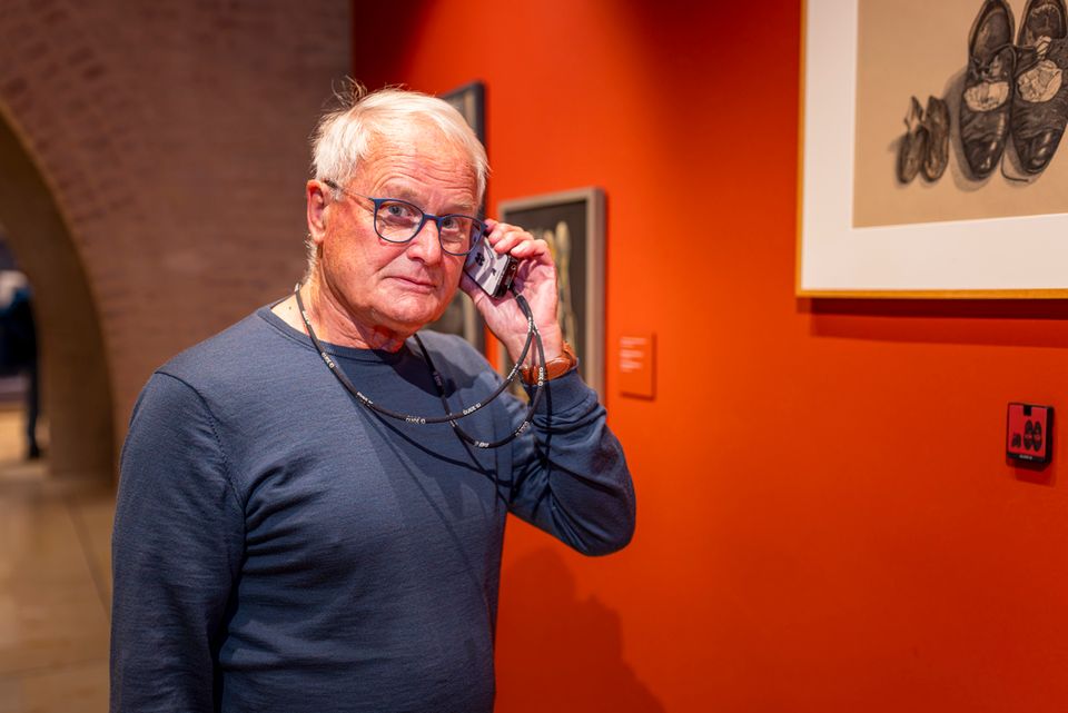 Foppe de Haan in Jopie Huisman Museum