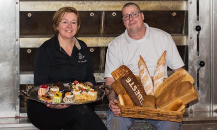 de bakker en zijn echtgenote