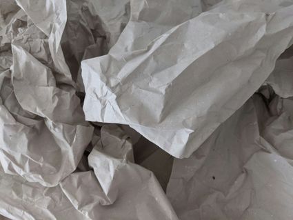 Verkreukeld papier