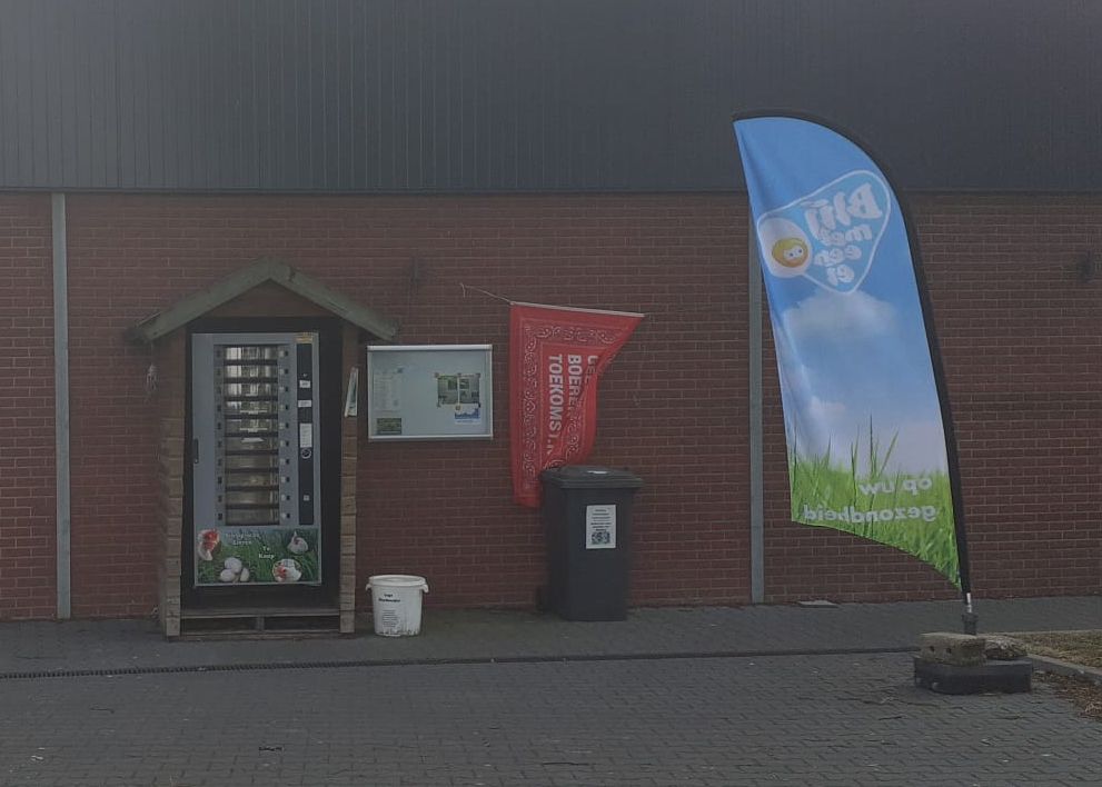 Biologische eieren uit de automaat bij Devo