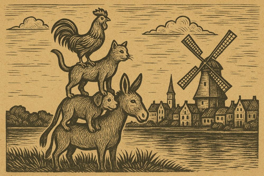 Wintervertelling in de salon De Saense Stadsmuzikanten