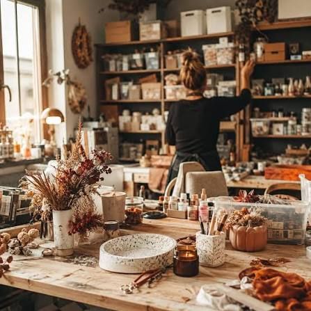 loeren in het atelier