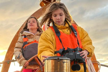 Shot van kinderen uit film