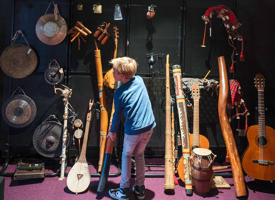 Kind in het Kessels Museum in Tilburg