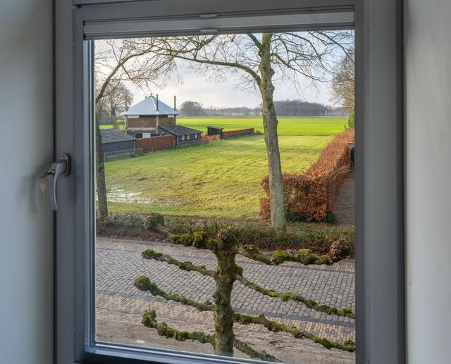 Uitzicht vanaf slaapkamer