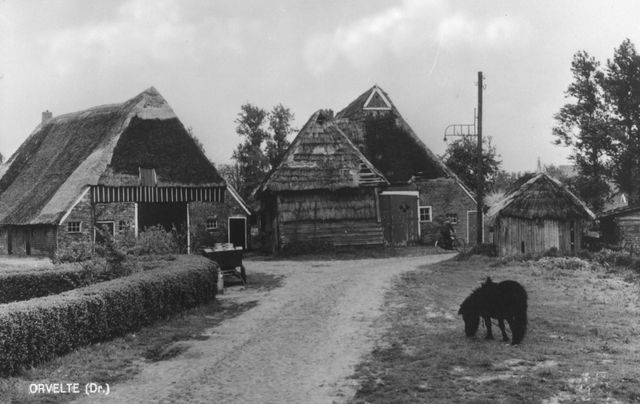 Flintenweg ( nu Borckerhof achter aanzicht)