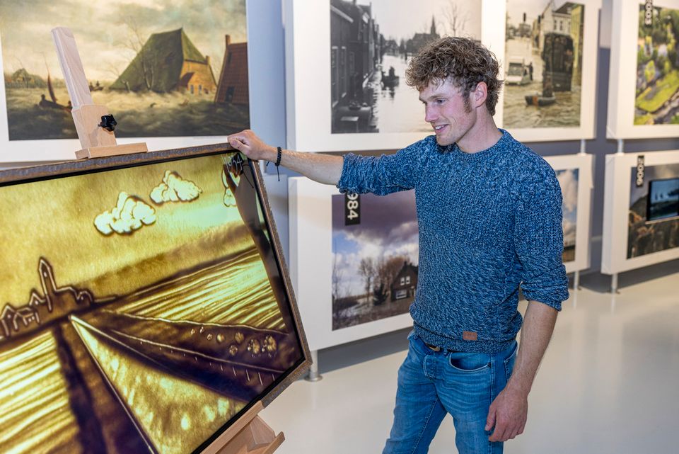 Tamme Smit bezoekt Afsluitdijk Wadden Center
