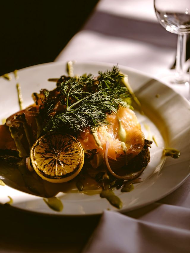 Huisgerookte zalm van Het Broeker Huis