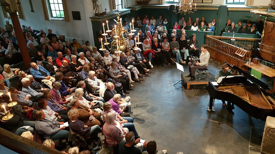 concert bij kaarslicht Vlieland