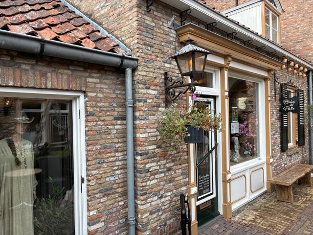 Buitenkant winkel