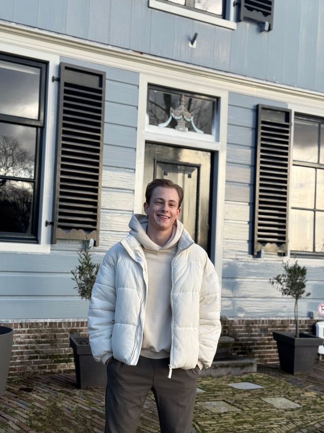 Een foto van de medewerker Cas van der Maat