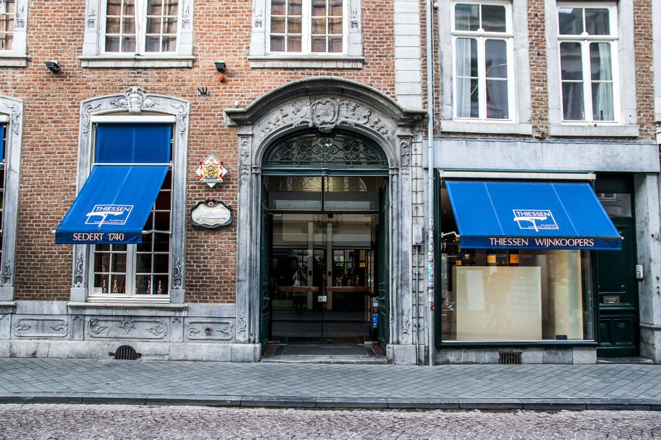 Thiessen Wijnkopers Maastricht shop front