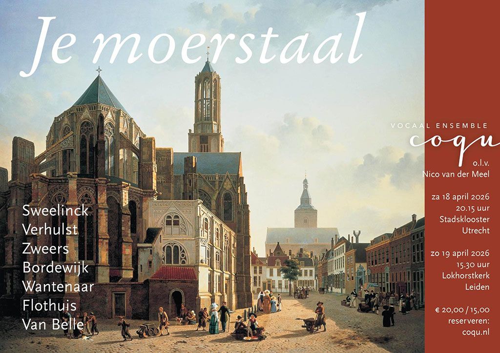 Vocaal ensemble Coqu: Je moerstaal